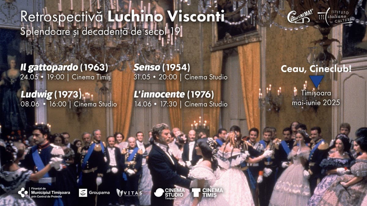 Retrospectiva Visconti 24 Mai 14 Iunie