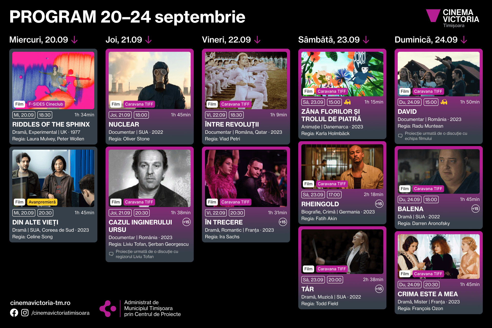 403 Program Cinema Victoria 20 24.09