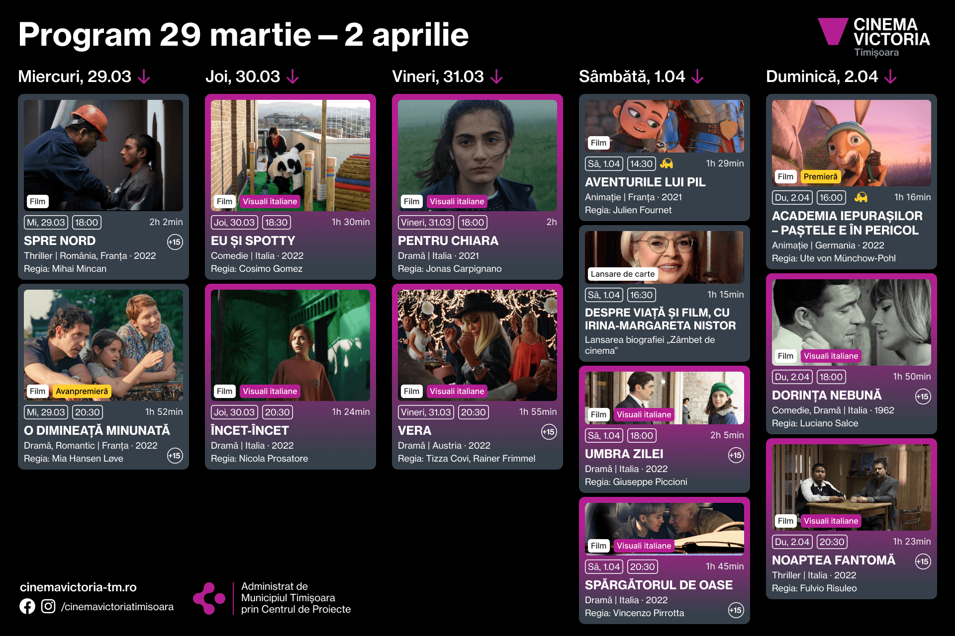 167 Program Cinema Victoria 29.03 2.04