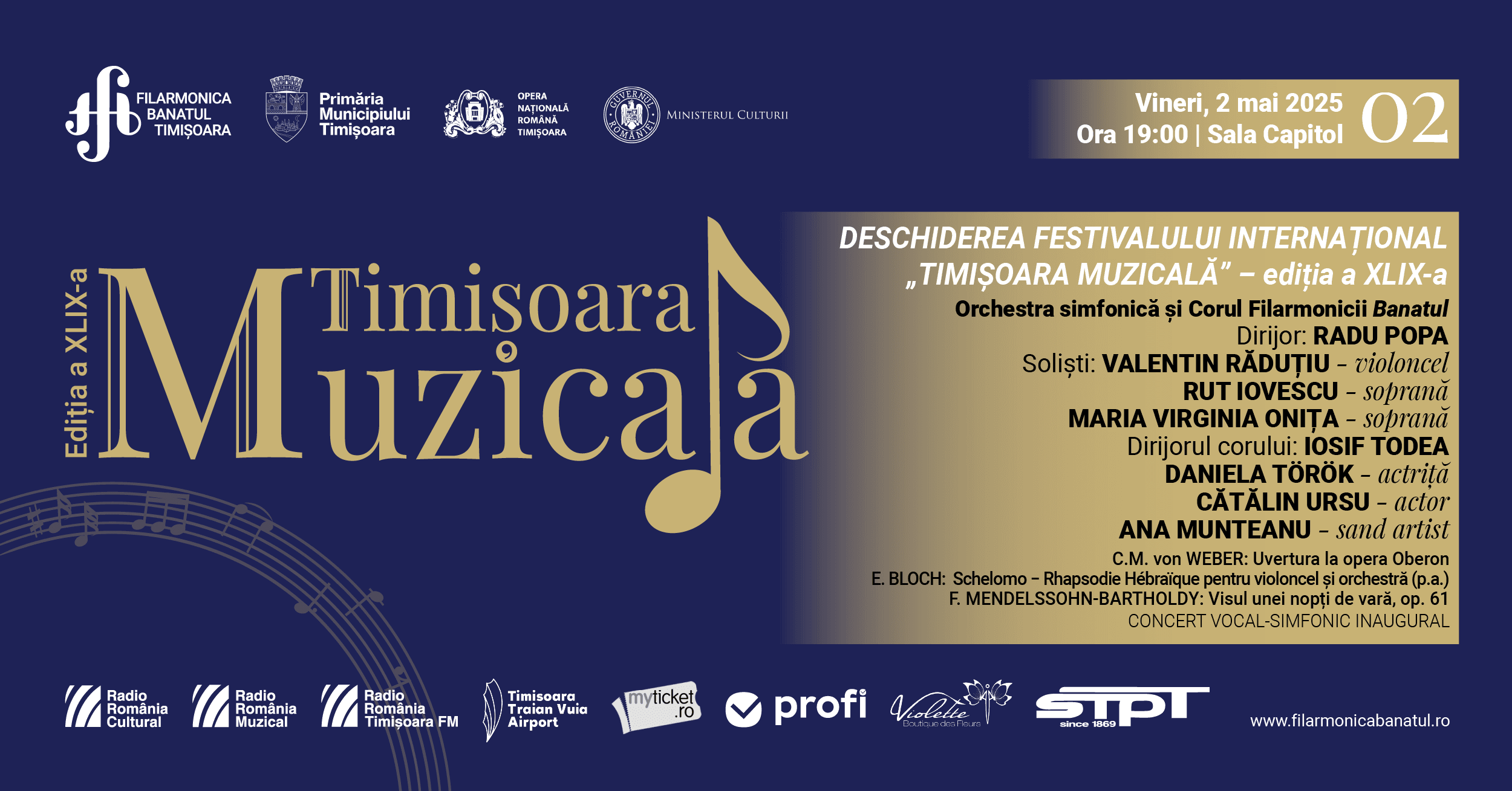 Deschidere Timisoara Muzicala  2 Mai