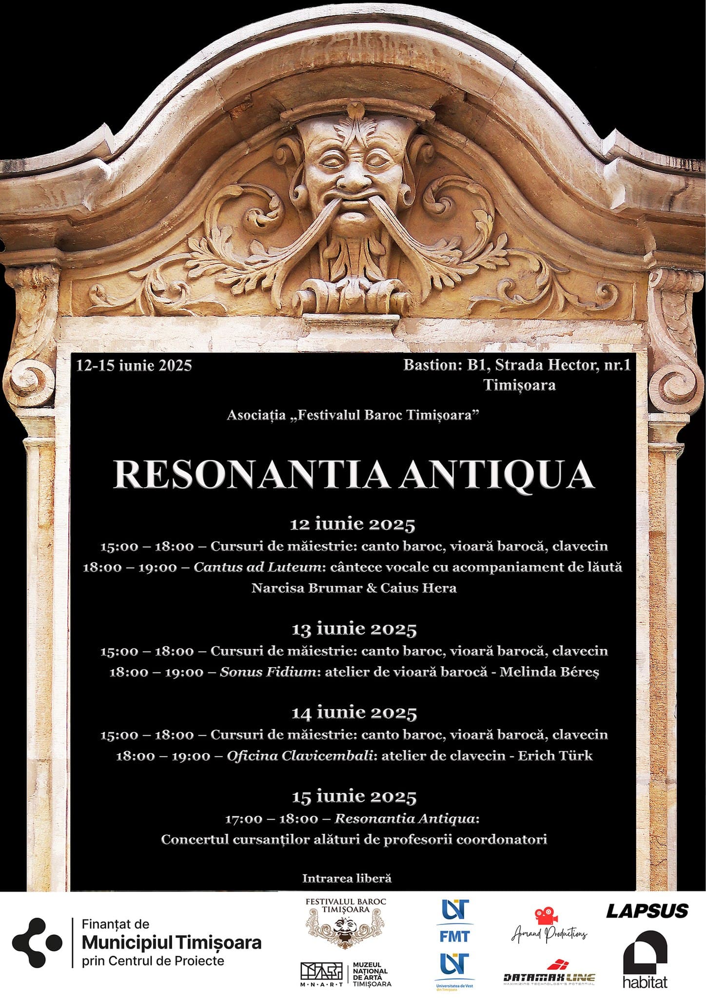 Resonantia Antiqua  12 15 Iunie